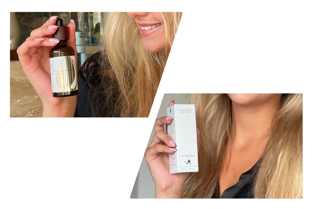 topbedømt anti-rødme ansigtsserum Nanoil