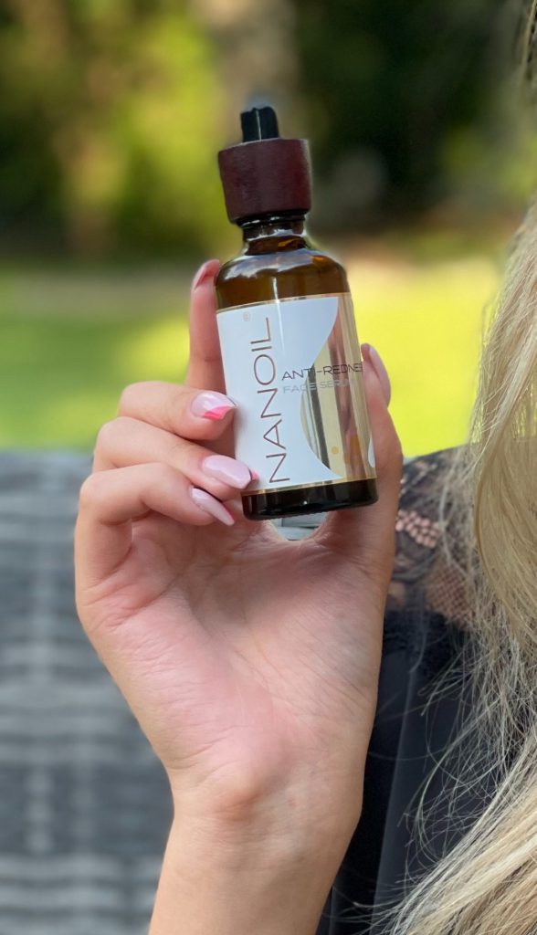 serum mod rødme i ansigtet Nanoil