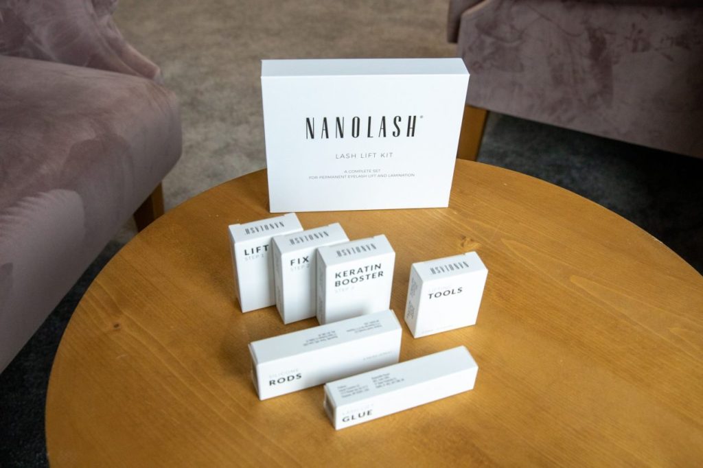 Første lash lift derhjemme