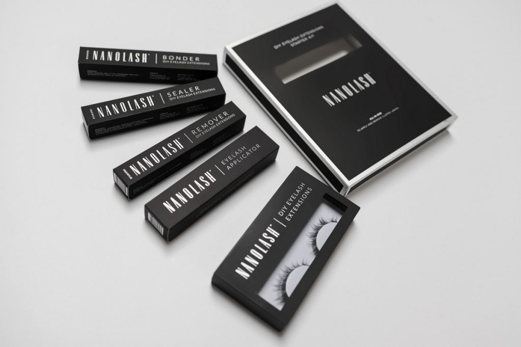 diy eyelash udvidelser startkit nanolash
